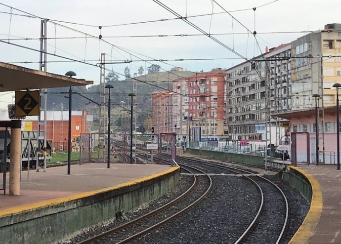 Archivo - Estación de Feve de Torrelavega