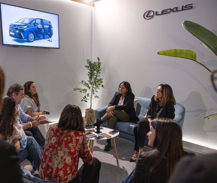 La directora de las finales de la Billie Jean King Cup, Conchita Martínez, en un encuentro informativo impulsado por Lexus.