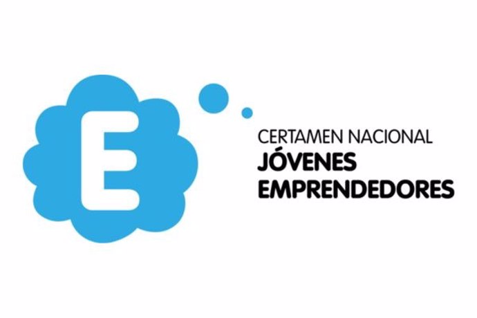 Cartel del Certamen Jóvenes Emprendedores del INJUVE.