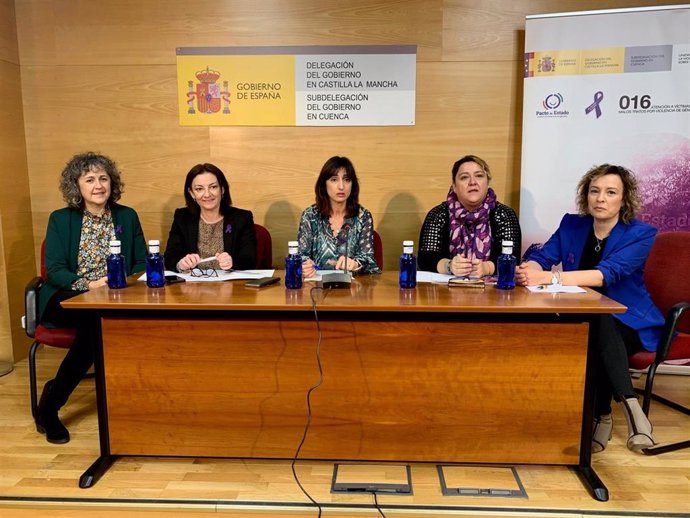 Presentación de las actividades con motivo del 25N en Cuenca.