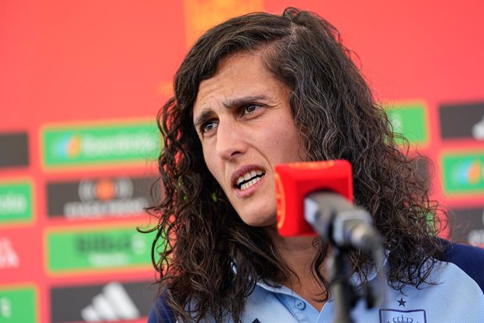 Archivo - Montse Tome, head coach, attends during the Media Day of Spain Women Team for the Paris 24 Olympics Games celebrated at Ciudad Deportiva Los Angeles de San Rafael on July 3, 2024 in Madrid, Spain.