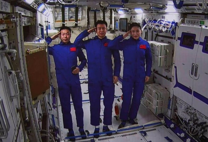 Astronautas de la misión Shenzhou-14