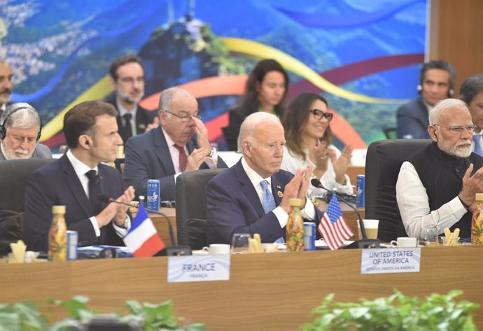 México/EEUU.- Inmigración y seguridad copan la reunión de Sheinbaum y Biden en Río de Janeiro