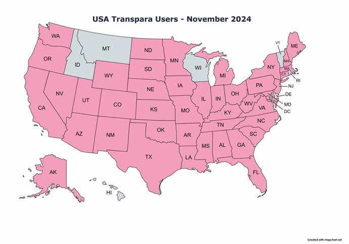 Transpara trusted by users across the USA