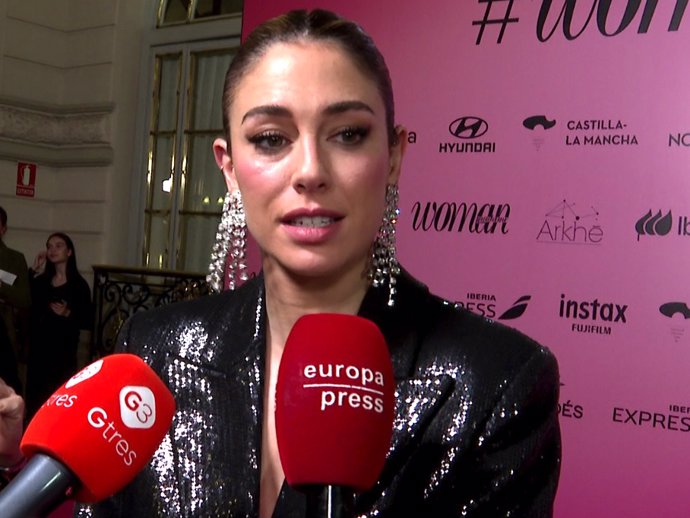 Blanca Suárez en los Premios Woman celebrados este lunes en el Casino de Madrid