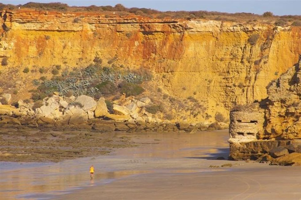 Playa Fuente del Gallo en Conil de la Frontera (Cádiz)