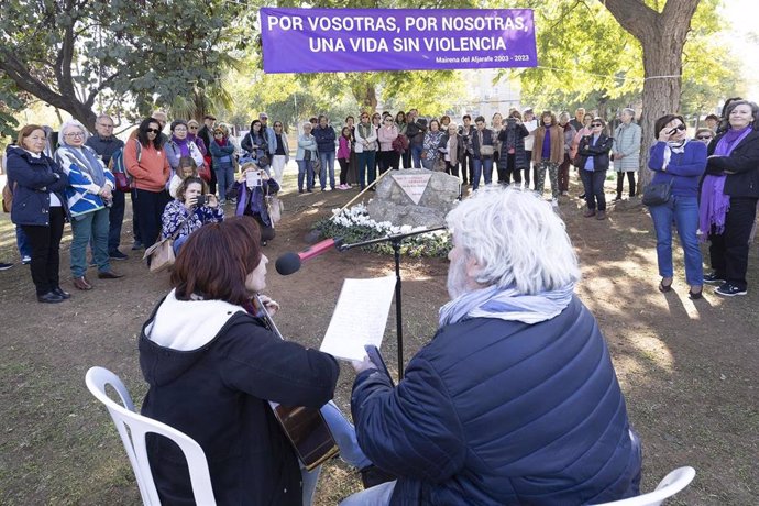 Archivo - Imagen del 25N en Mairena del Aljarafe