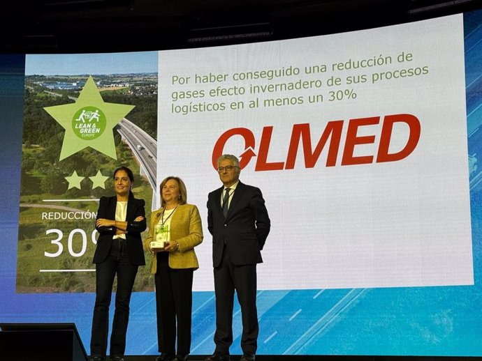 Olmed logra la segunda estrella Lean & Green por reducir más de un treinta por ciento sus emisiones