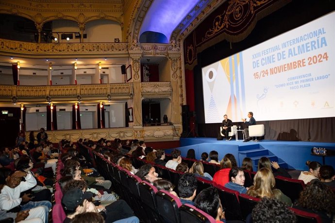 El director de cine Paco Plaza participa en 'Cómo hice mi primer largo' en Fical.