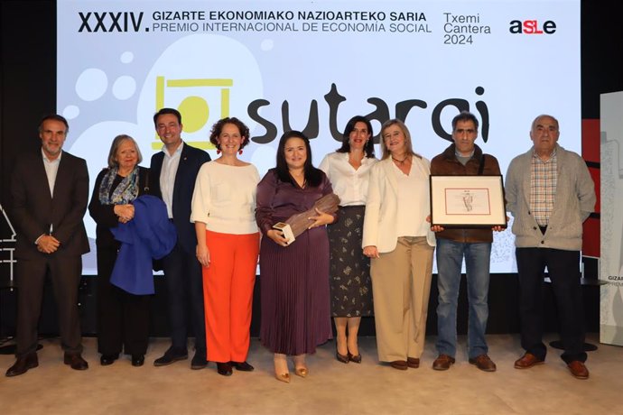 Entrega del Premio Txemi Cantera 2024 a Sutargi