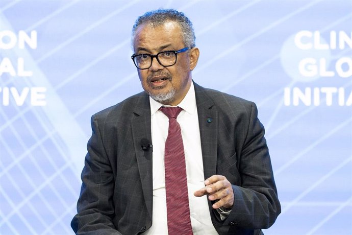 Archivo - El jefe de la OMS, Tedros Adhanom Ghebreyesus 