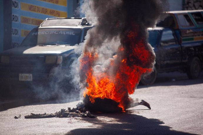 Violencia de las pandillas en Puerto Príncipe (Haití)