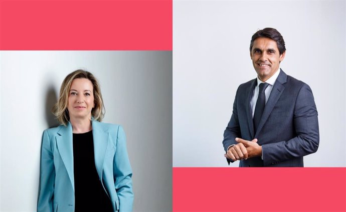 Luisa García, nueva CEO Global de Corporate Affairs de LLYC, y Tiago Vidal, quien asumirá el rol de COO Global