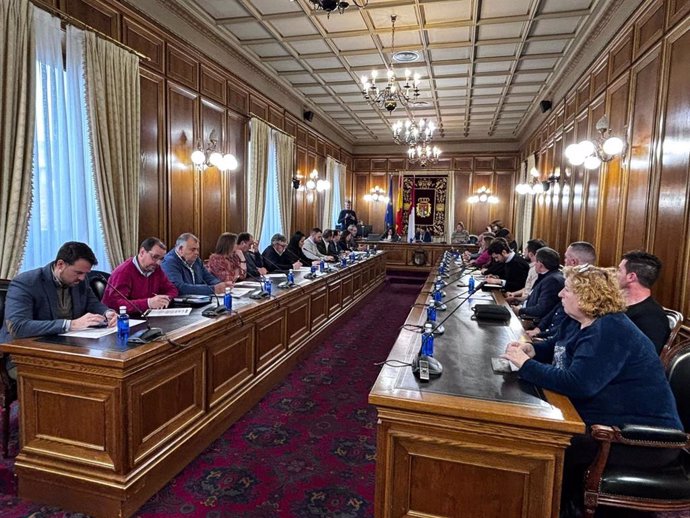 Pleno de la Diputación de Cuenca.