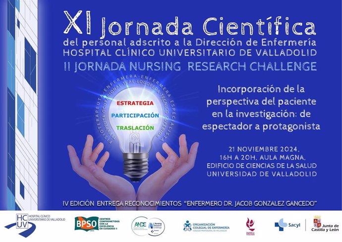 XI Jornada Científica del Personal Adscrito a la Dirección de Enfermería del Hospital Clínico Universitario de Valladolid