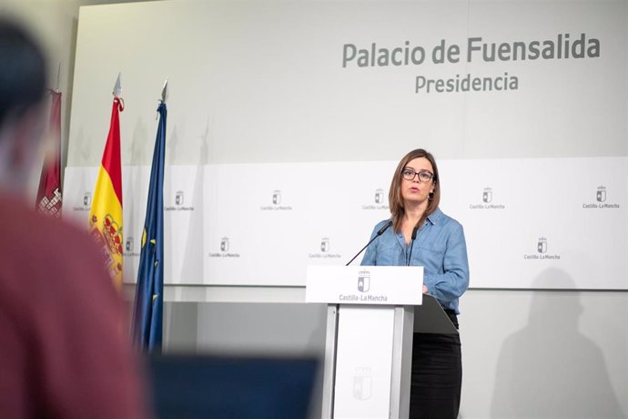 La portavoz del Gobierno regional, Esther Padilla.