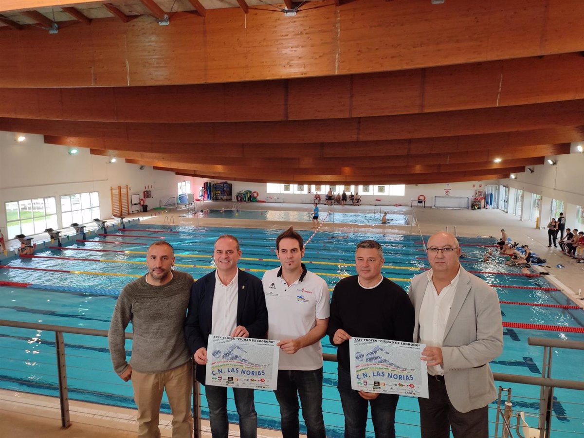 El CTD Adarraga acogerá este sábado el XXIV Trofeo Ciudad de Logroño de Natación