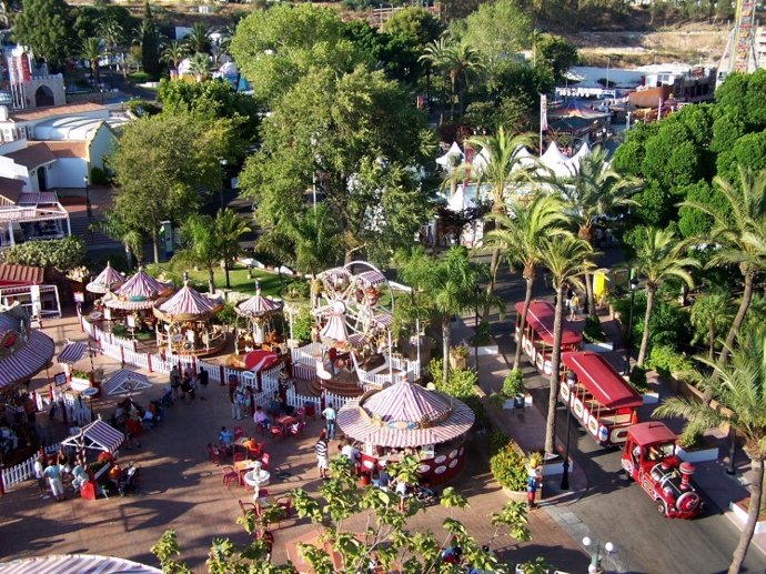 Archivo - Imagen de archivo del parque de atracciones Tívoli World en Benalmádena.