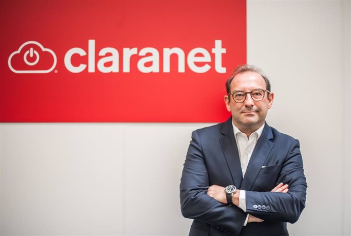 Archivo - El director general de Claranet, David Cuesta