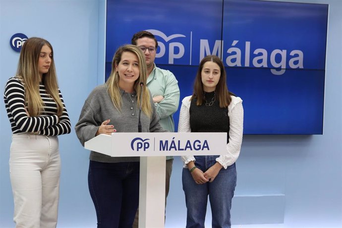 La parlamentaria andaluza por el PP de Málaga Jéssica Trujillo.