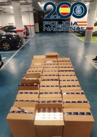 Detenido en Jerez el conductor de una furgoneta con 17.000 cajetillas de tabaco de contrabando