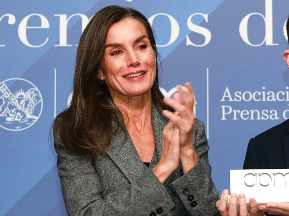 La Reina Letizia ha entregado este jueves los Premios APM de Periodismo