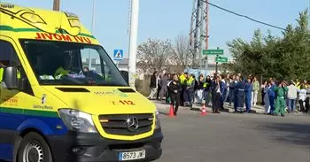 Uno de los dos heridos en la exposición de Alcaliber Toledo ha sido evacuado a la Unidad de Quemados de Getafe