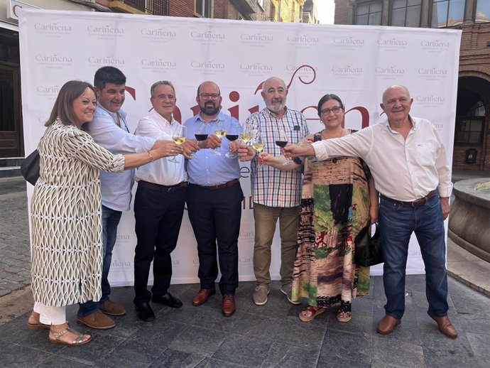 Presentación de la candidatura de Cariñena a Ciudad Europea del Vino 2025.