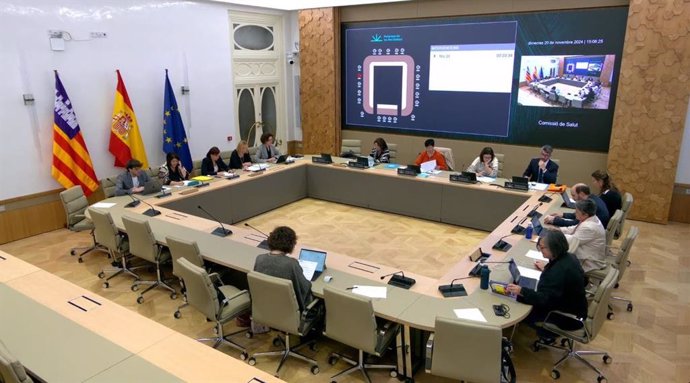 Reunión de la Comisión de Salud del Parlament, este miércoles.