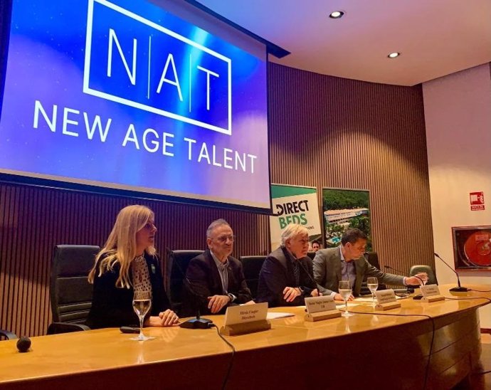 El conseller insular de Turismo, José Marical Rodríguez, en la jornada 'New Age Talent' de la UIB