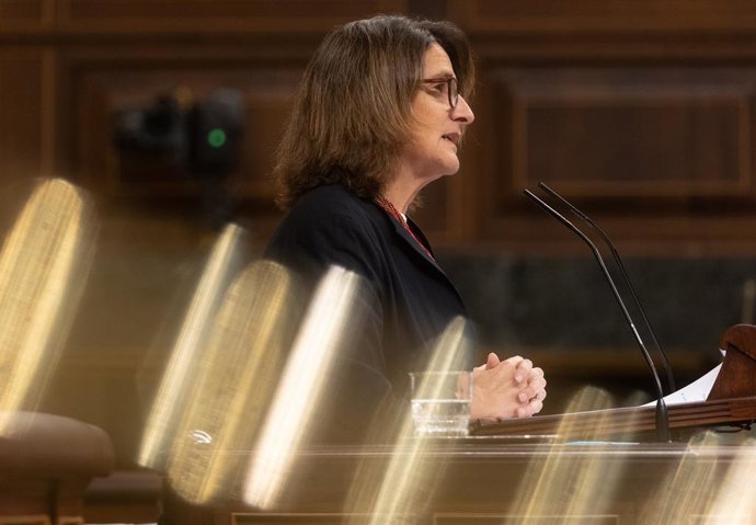 La vicepresidenta tercera i ministra per a la Transició Ecolgica i Repte Demogrfic, Teresa Ribera.