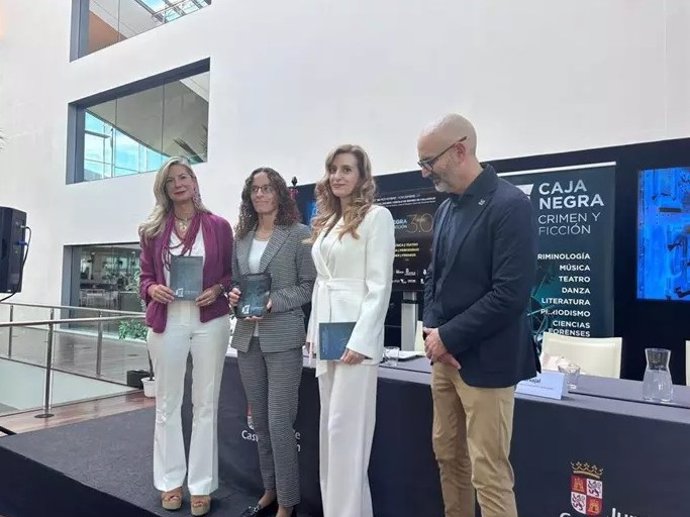 Participantes en la presentación de 'Caja Negra. Crimen y Fiscción'. Foto de archivo.