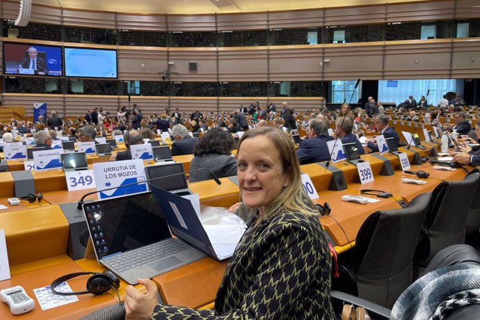 La consejera de Presidencia, Isabel Urrutia, participa en el pleno del Comité de las Regiones de la UE