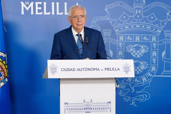 El presidente de la Ciudad Autónoma de Melilla, Juan José Imbroda.