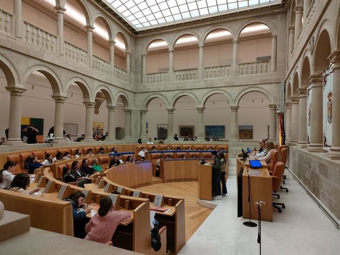 IV Pleno Autonómico Infantil y Adolescente que organiza UNICEF en el Parlamento riojano