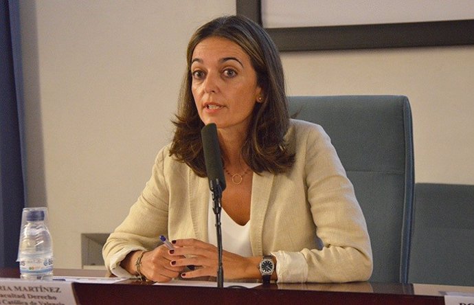 Nuria Martínez Sanchis, nombrada consellera de Justicia, en imagen de archivo.