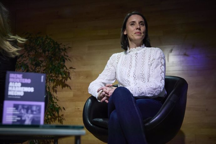 La exministra de igualdad y eurodiputada de Podemos, Irene Montero