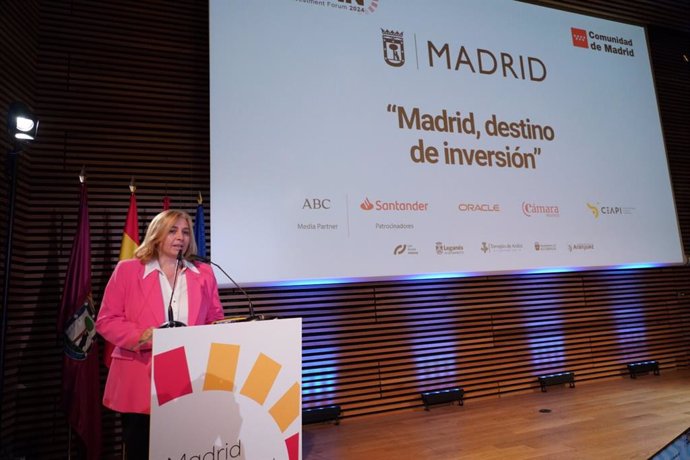 La vicealcaldesa de Madrid y portavoz municipal, Inma Sanz, ha clausurado 'Madrid Investment Forum 2024', la primera edición de un foro internacional coorganizado entre la Comunidad de Madrid, a través de la plataforma Invest in Madrid, y el Ayuntamiento