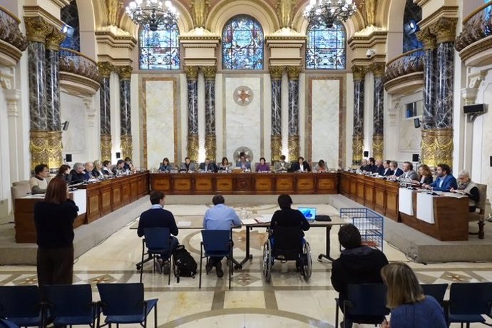 Pleno del Ayuntamiento de San Sebastián