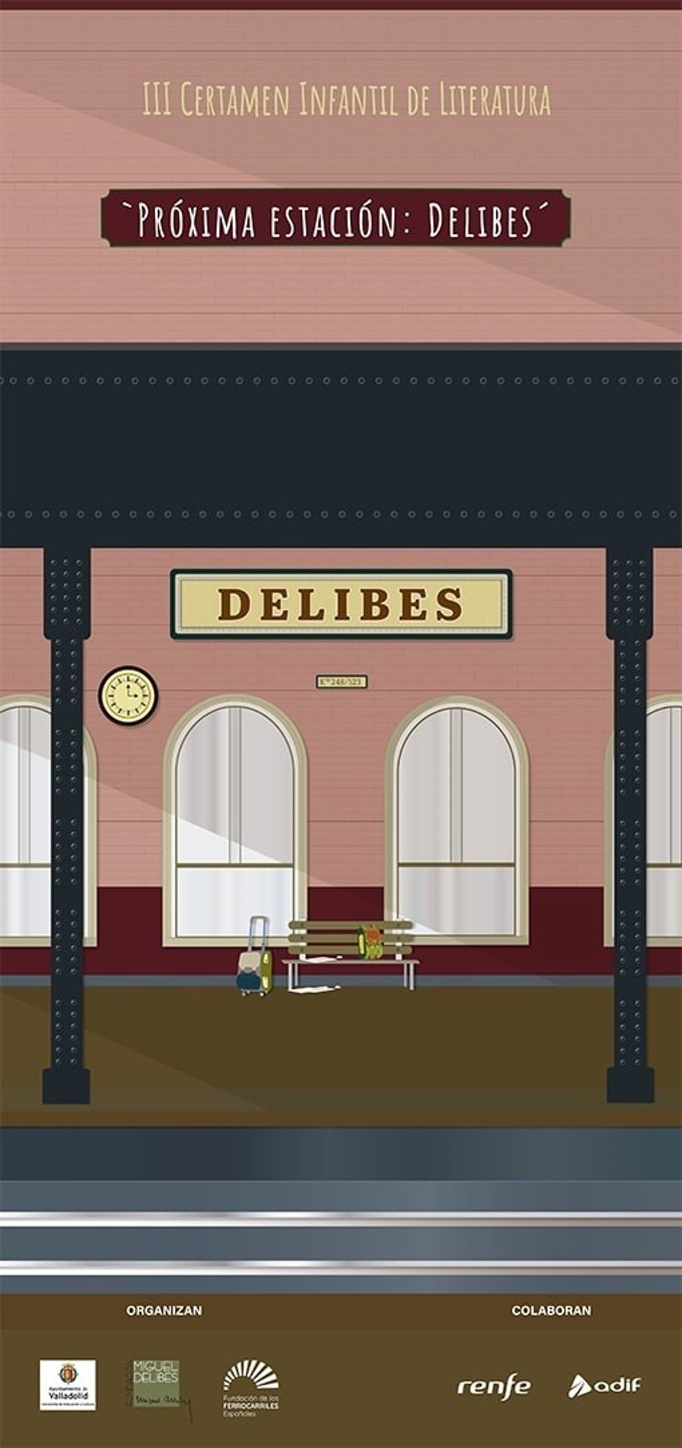 Convocada la tercera edición del certamen de literatura infantil 'Próxima estación: Delibes'
