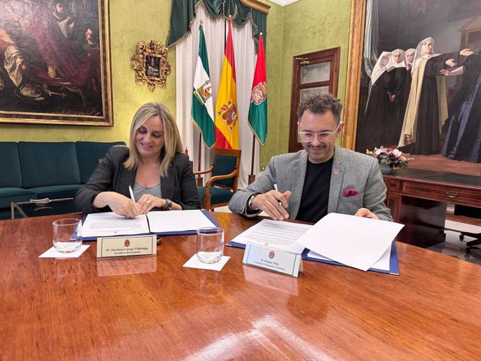 Ayuntamiento de Granada y T-Systems formalizan el convenio de colaboración para el patrocinio de iQuantum