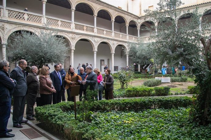 Inauguración del Itinerario de Botánica Andalusí del Museo de Santa Cruz de Toledo.