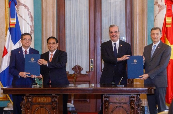 República Dominicana y Vietnam firman acuerdos de colaboración para promover el comercio bilateral