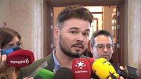 Rufián espera que "se sepa todo" de Aldama, pero de momento sólo ve "jueces que prevarican" como Peinado