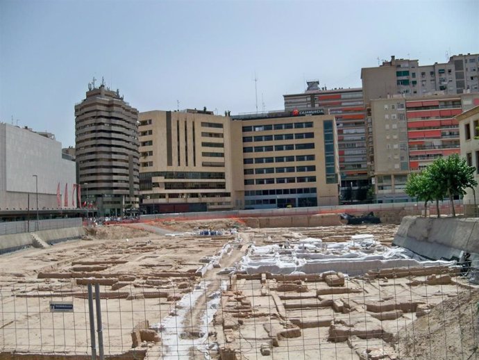 Archivo - El yacimiento de San Esteban en Murcia