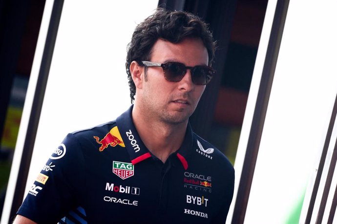 Archivo - El piloto mexicano de Fórmula 1 Sergio Pérez (Red Bull), en el GP de Italia 2024.