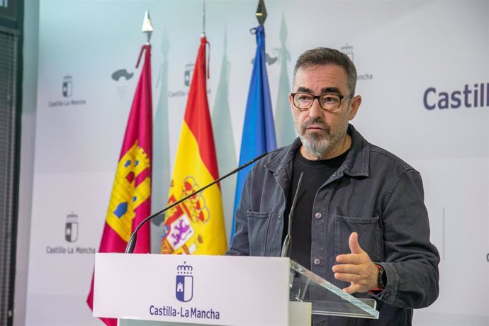 El secretario general de CCOO Castilla-La Mancha, Paco de la Rosa.