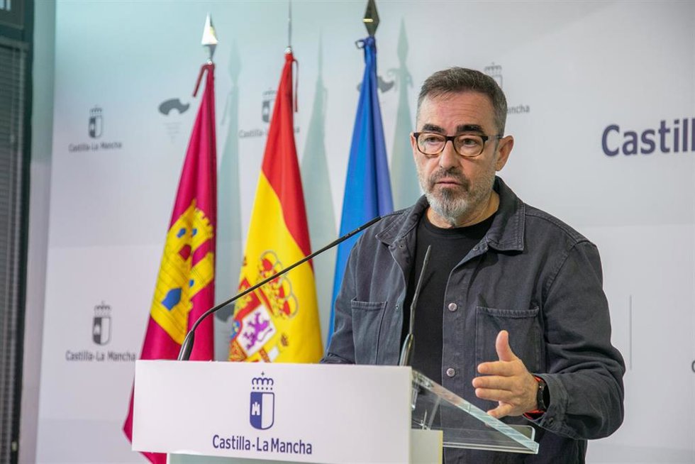 El secretario general de CCOO Castilla-La Mancha, Paco de la Rosa.