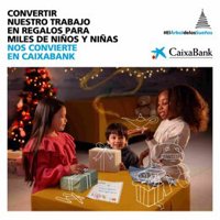 CaixaBank reparte más de 7.100 regalos a niños en situación de vulnerabilidad con 'El Árbol de los Sueños' en Andalucía'