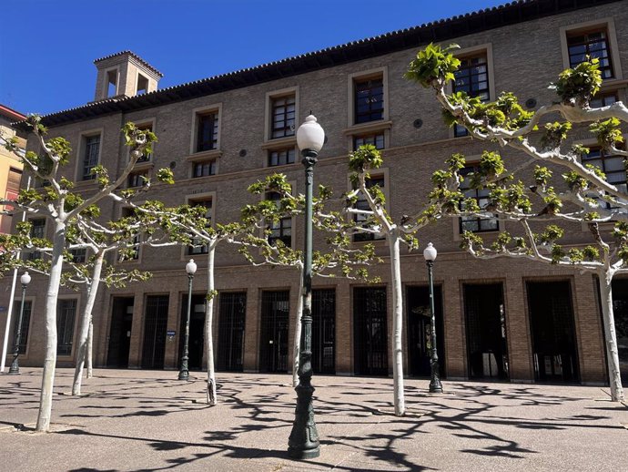 Archivo - Edificio Pignatelli, sede del Gobierno de Aragón.